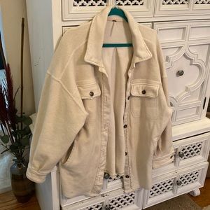 Free People Ruby Jacket in Stone